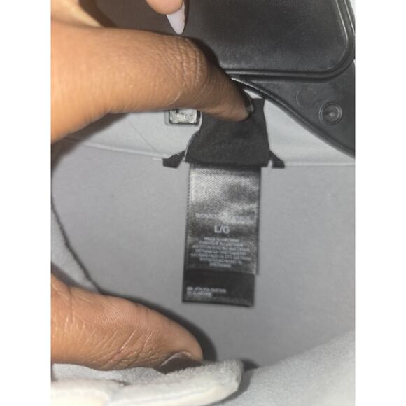 The North Face Womens Zip Up Jacket, Gray With Pink Logo, Size Large - Picture 9 of 10